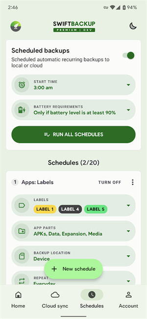SwiftBackup